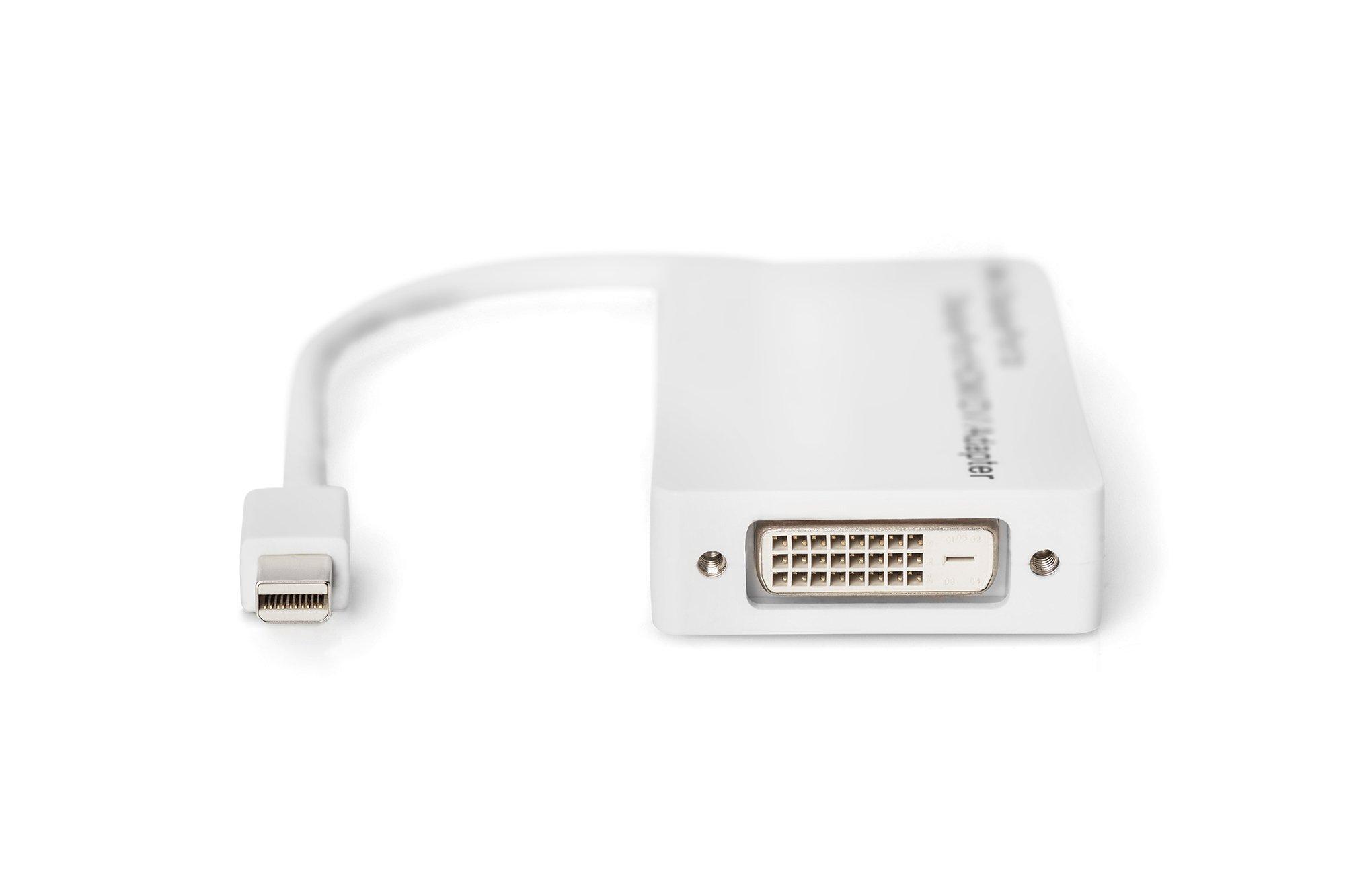 Digitus  Digitus Adattatore a Mini DisplayPort - DisplayPort, HDMI + DVI 