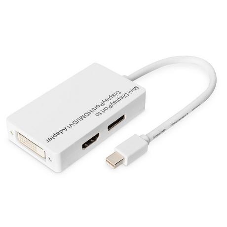 Digitus  Digitus Adattatore a Mini DisplayPort - DisplayPort, HDMI + DVI 