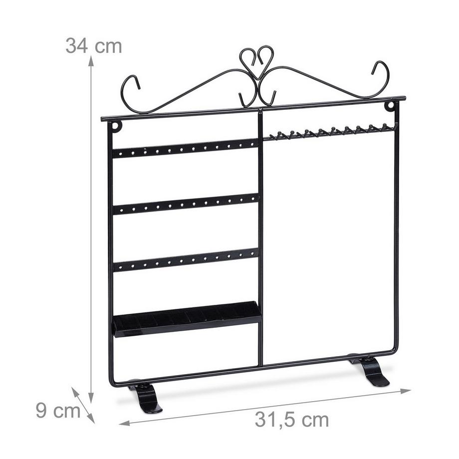 B2X  Schmuckhalter für Halsketten und Ohrringe 