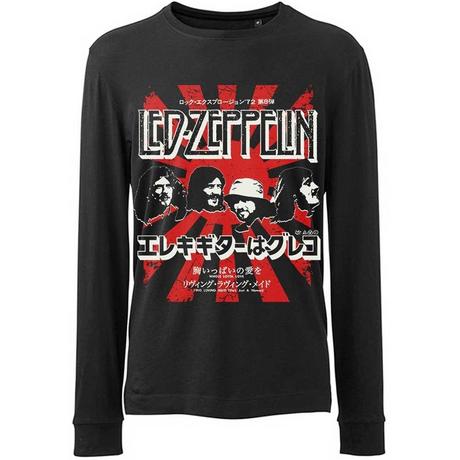 Led Zeppelin Led Zeppelin Japanese Burst T-Shirt Manches Longues  