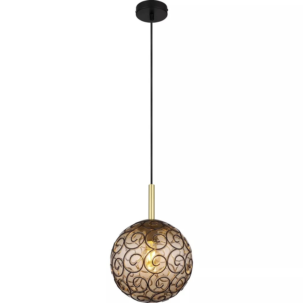 mutoni – Hängeleuchte Fitz Metall 25 1xE27, One Size, Multicolor