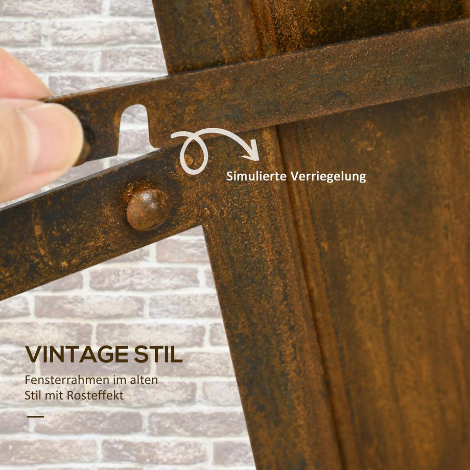 Outsunny  Eisenfenster 