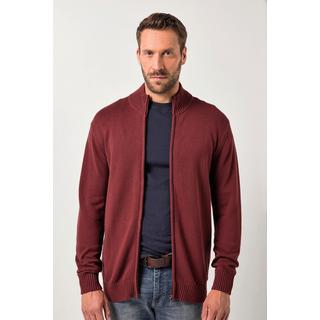 JP1880 Strickjacke Stehkragen Rippbündchen  