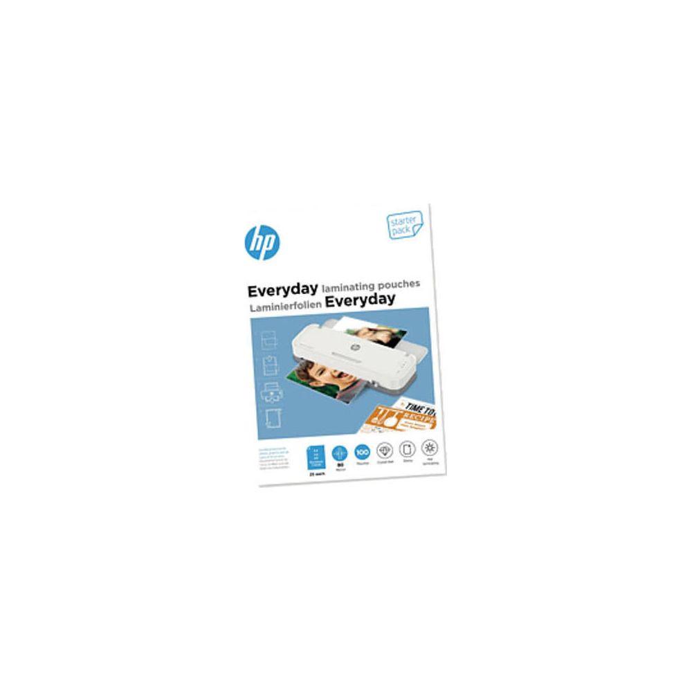 HPINC HP Everyday Laminating Pouches, Starter Set, 80 Micron  