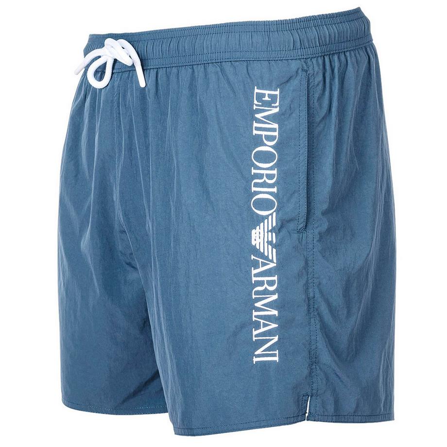 EMPORIO ARMANI Pantaloncini da bagno Vestibilità comoda con logo ricamato  