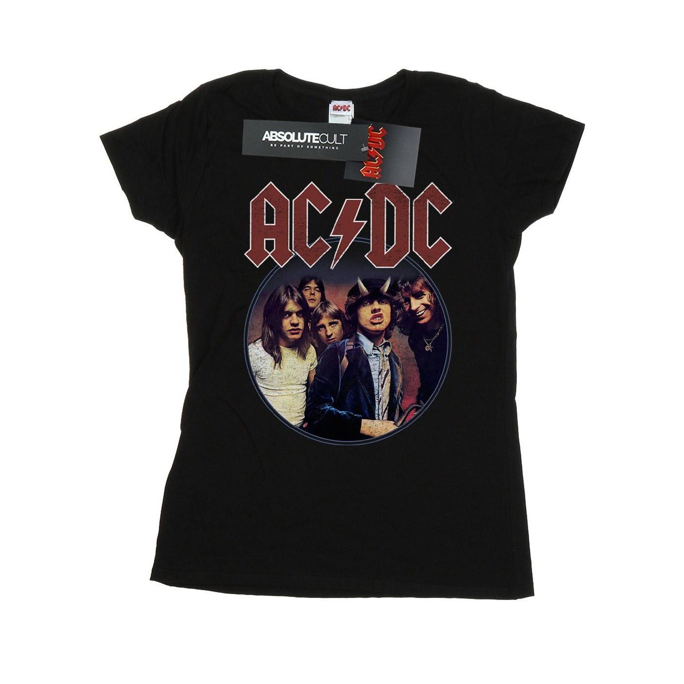 Image of Acdc Highway To Hell Circle Tshirt Damen Schwarz XXL