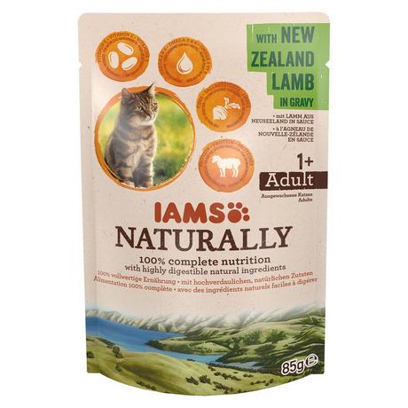 IAMS  Naturally Zealand agneau - Multipack 