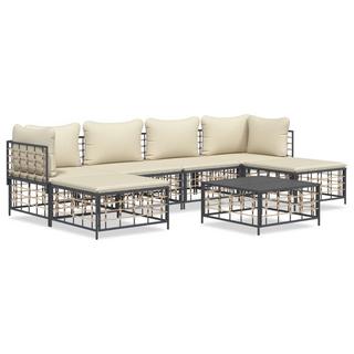 VidaXL Garten lounge set poly-rattan  