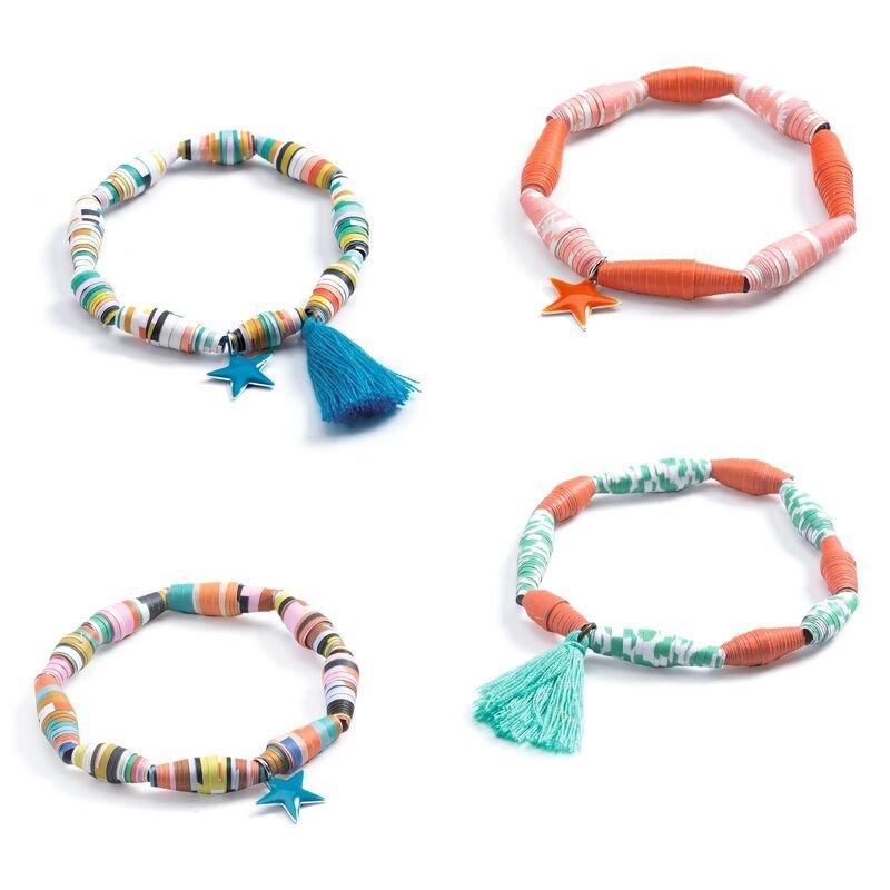 Djeco  DJECO Do It Yourself Pop and Colourful Bracelets 