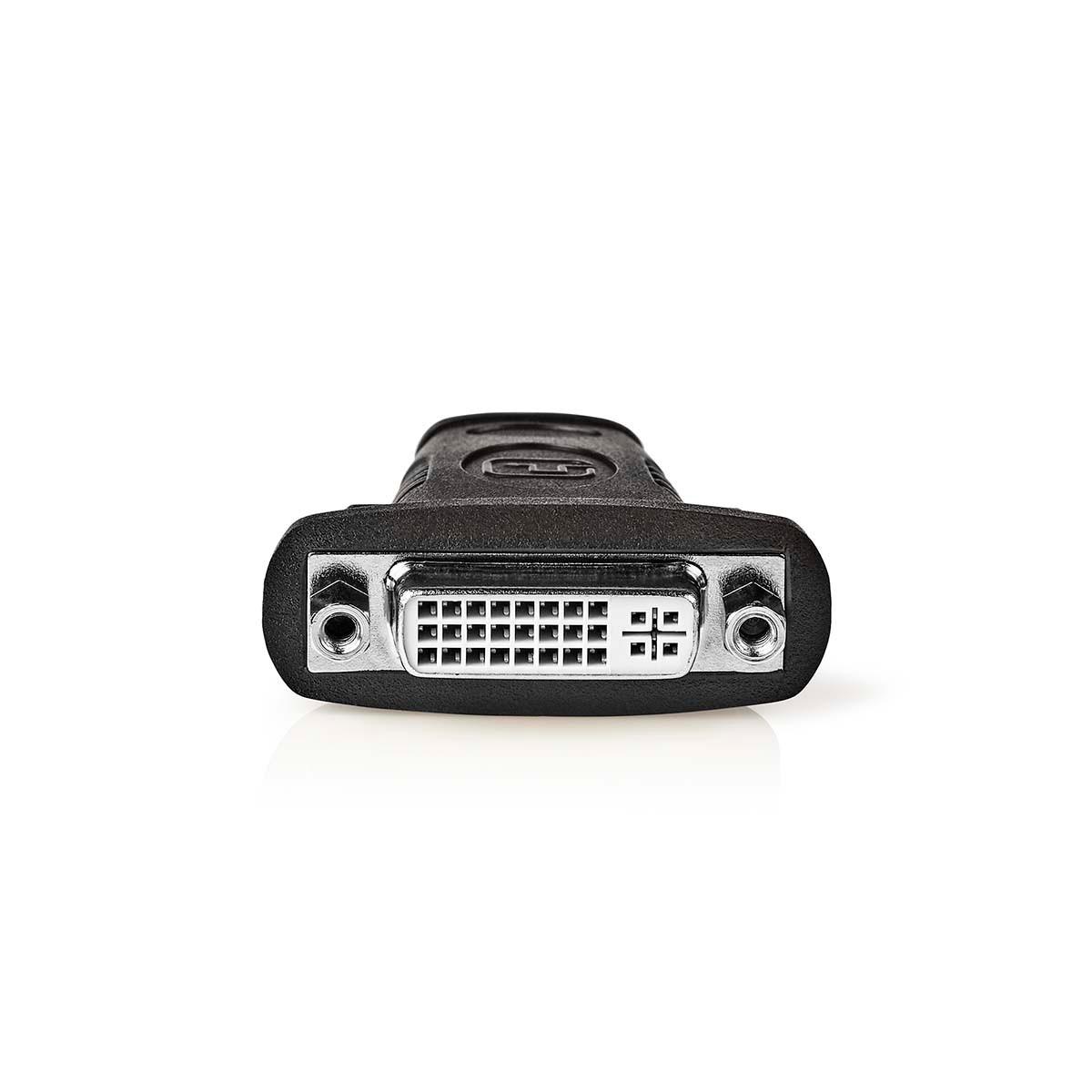 Nedis  Adattatore HDMI™ | Connettore HDMI™ | DVI-D 24+1-Pin femmina | Placcato oro | Dritto | ABS | Nero | 1 pz. | Scatola 
