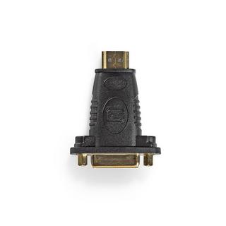 Nedis  Adattatore HDMI™ | Connettore HDMI™ | DVI-D 24+1-Pin femmina | Placcato oro | Dritto | ABS | Nero | 1 pz. | Scatola 