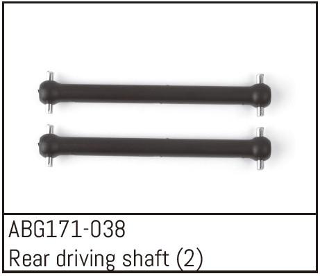 Image of G171-038 Rc-modellbau Ersatzteil & Zubehör Antriebswelle (hinten) Unisex Schwarz