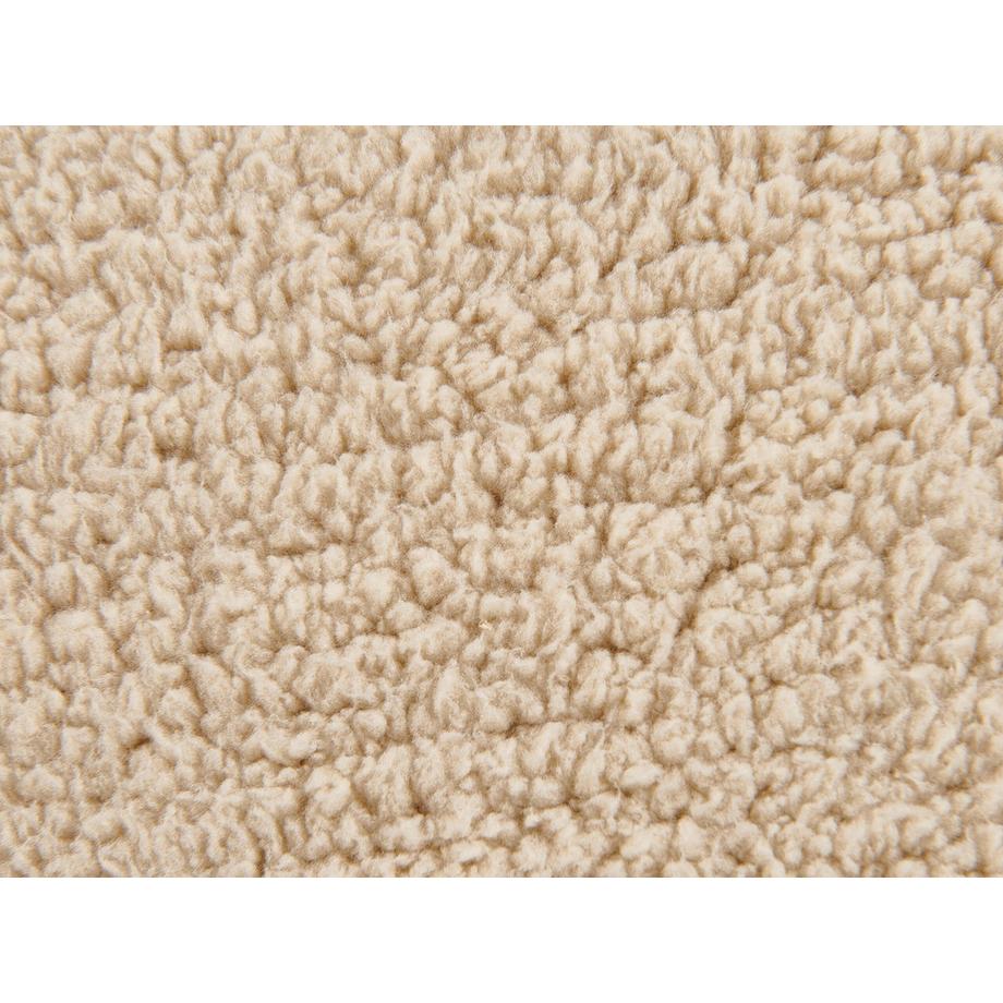 Beliani Pouf aus Bouclé Modern ADLANA  