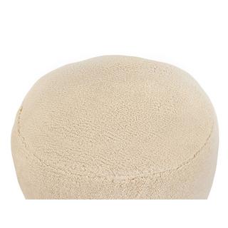 Beliani Pouf en Bouclé Moderno ADLANA  