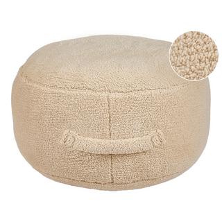 Beliani Pouf en Bouclé Moderne ADLANA  