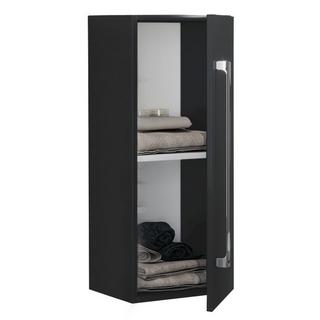 VCM Holz Holz Wandregal | Midischrank | Maße: H. 75 x B. 33 x T. 22 cm |  1 hohe Tür - Badinos D  