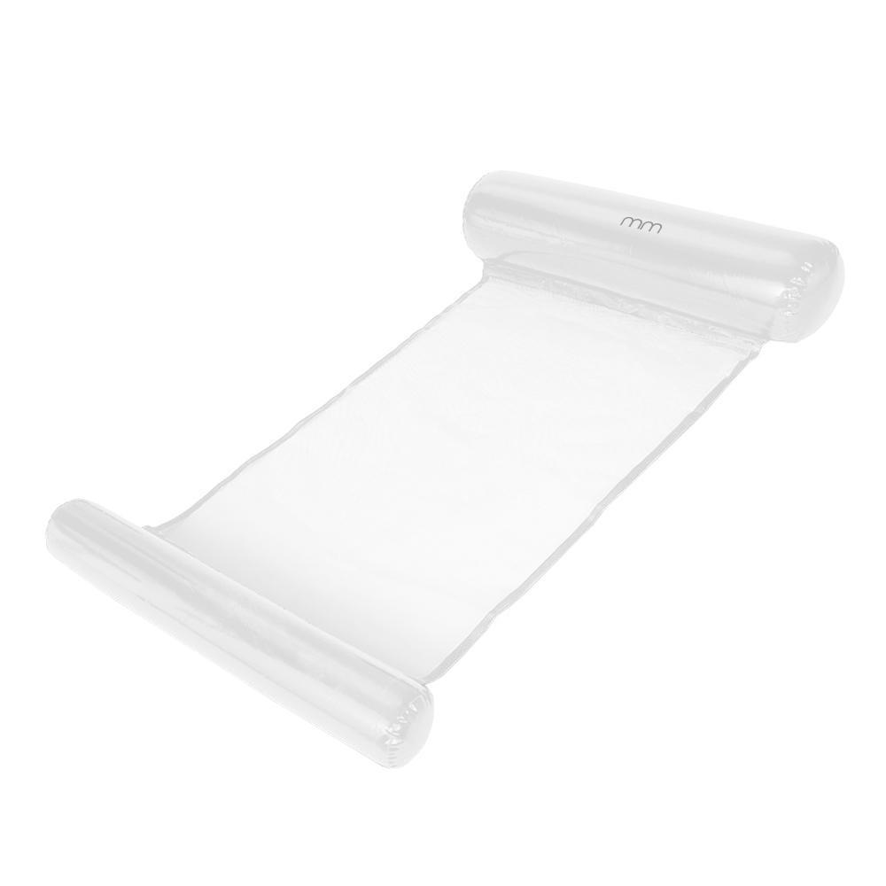 Image of Badematratze mit dünnem Mittelteil - Weiß Transparent