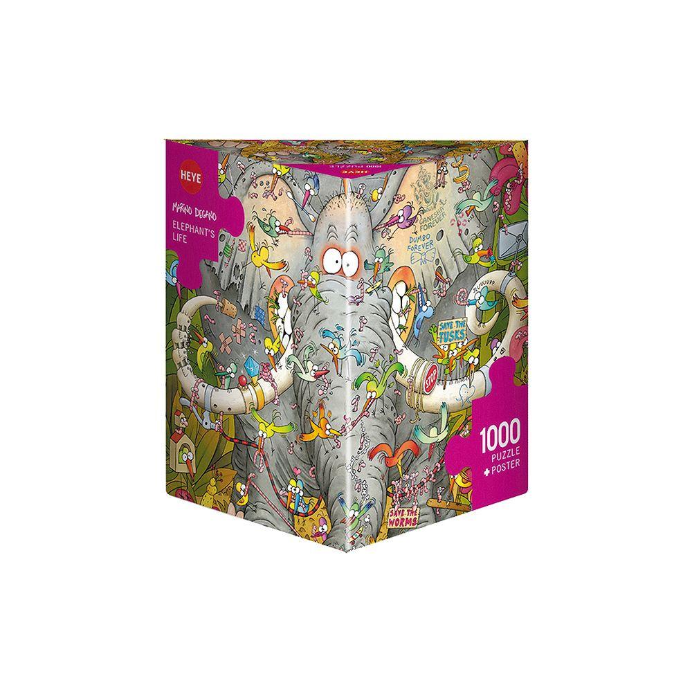 Image of Puzzle Elephant's Life (1000Teile)