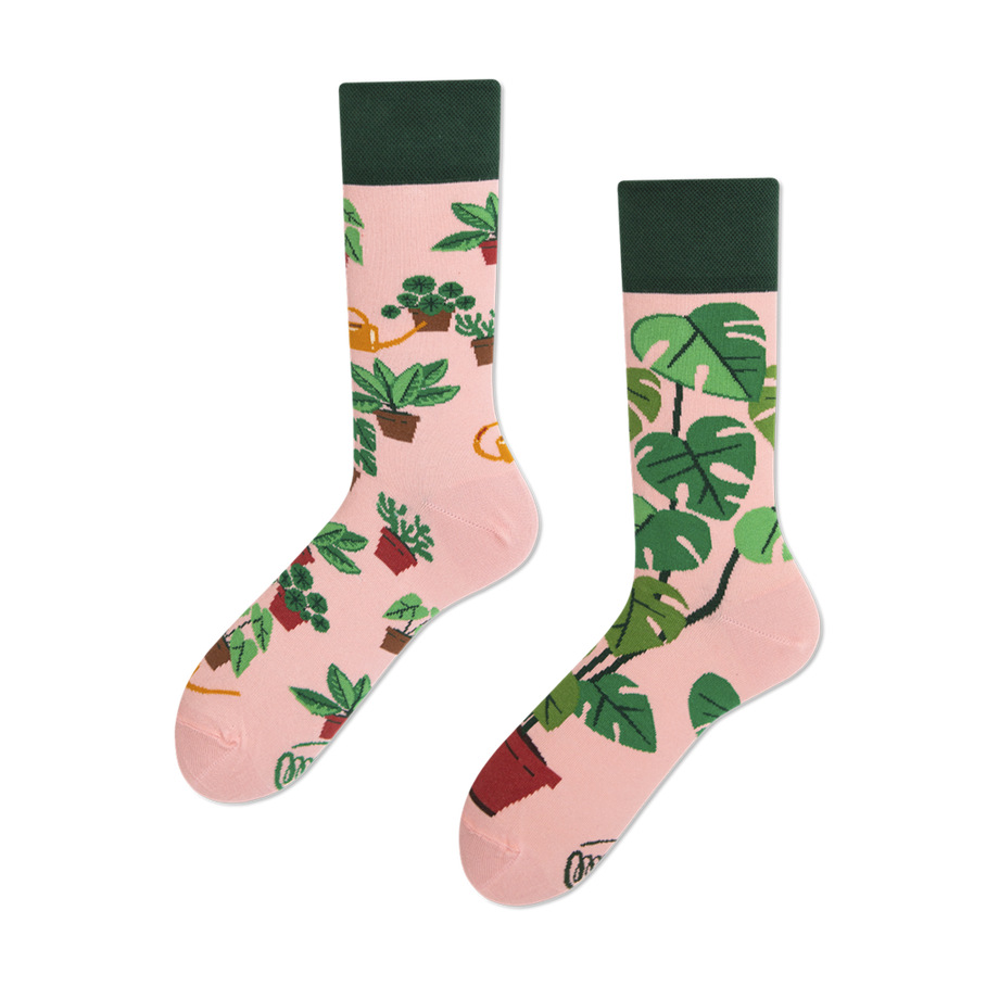 Many Mornings Plant Lover Chaussettes  