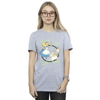 Disney  Tshirt ALICE IN WONDERLAND I'M LATE 