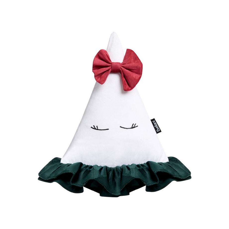 Beliani Dekokissen 3er Set aus Samtstoff Klassisch NOELNEST  