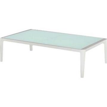 Table basse Tiki blanc