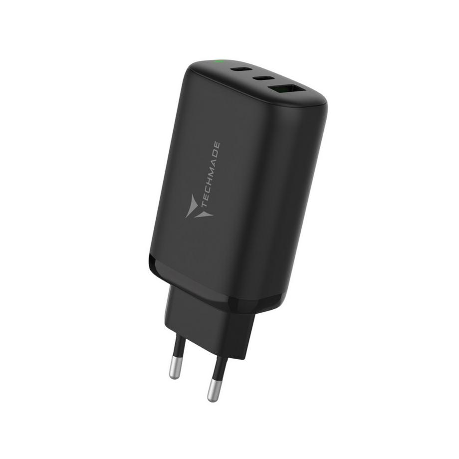 Techmade  Chargeur USB A+ 2× TypeC 65 Watt 
