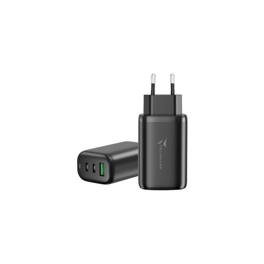 Techmade  Chargeur USB A+ 2× TypeC 65 Watt 