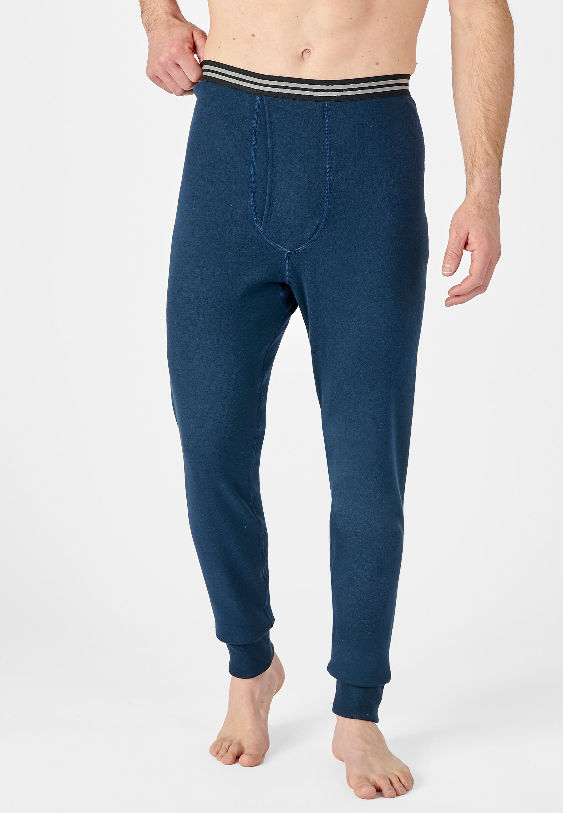 Image of Lange Unterhose In 2 Körpergrößen. Unisex Blau L