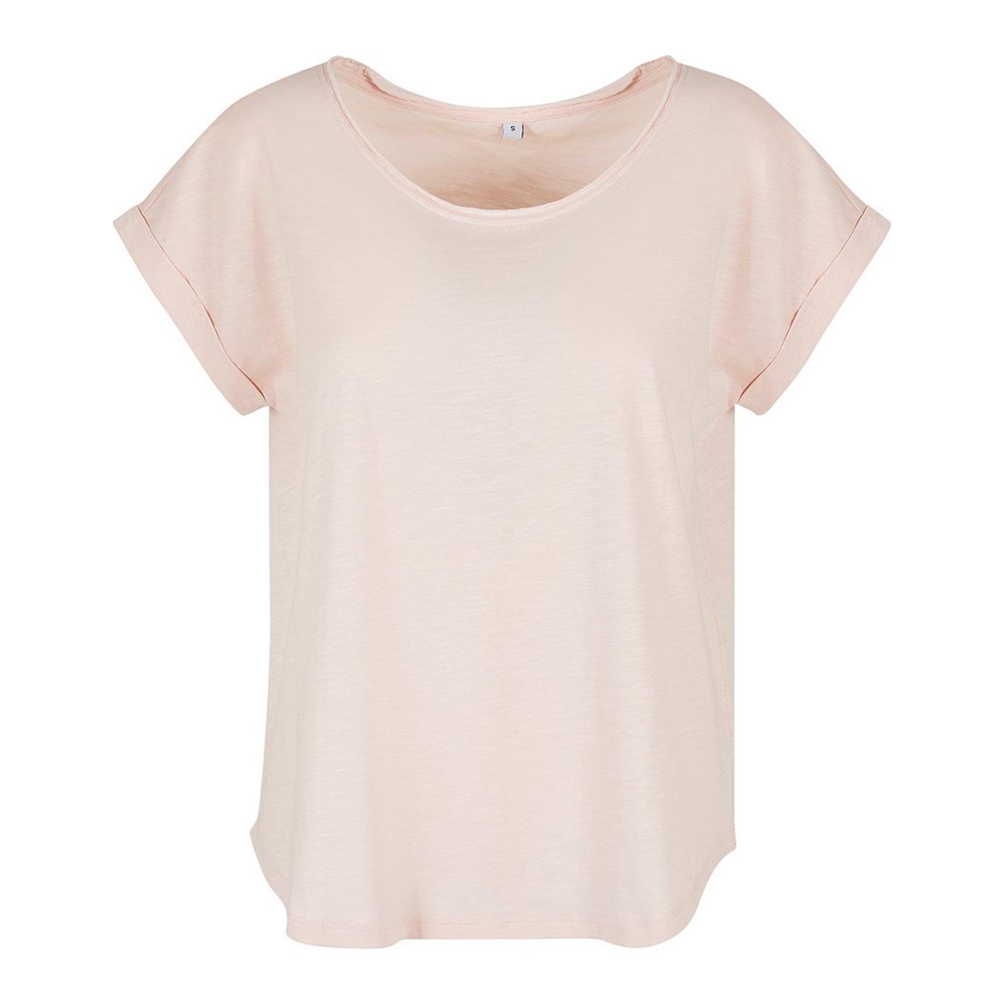 Image of Long Tshirt Damen Pink 5XL