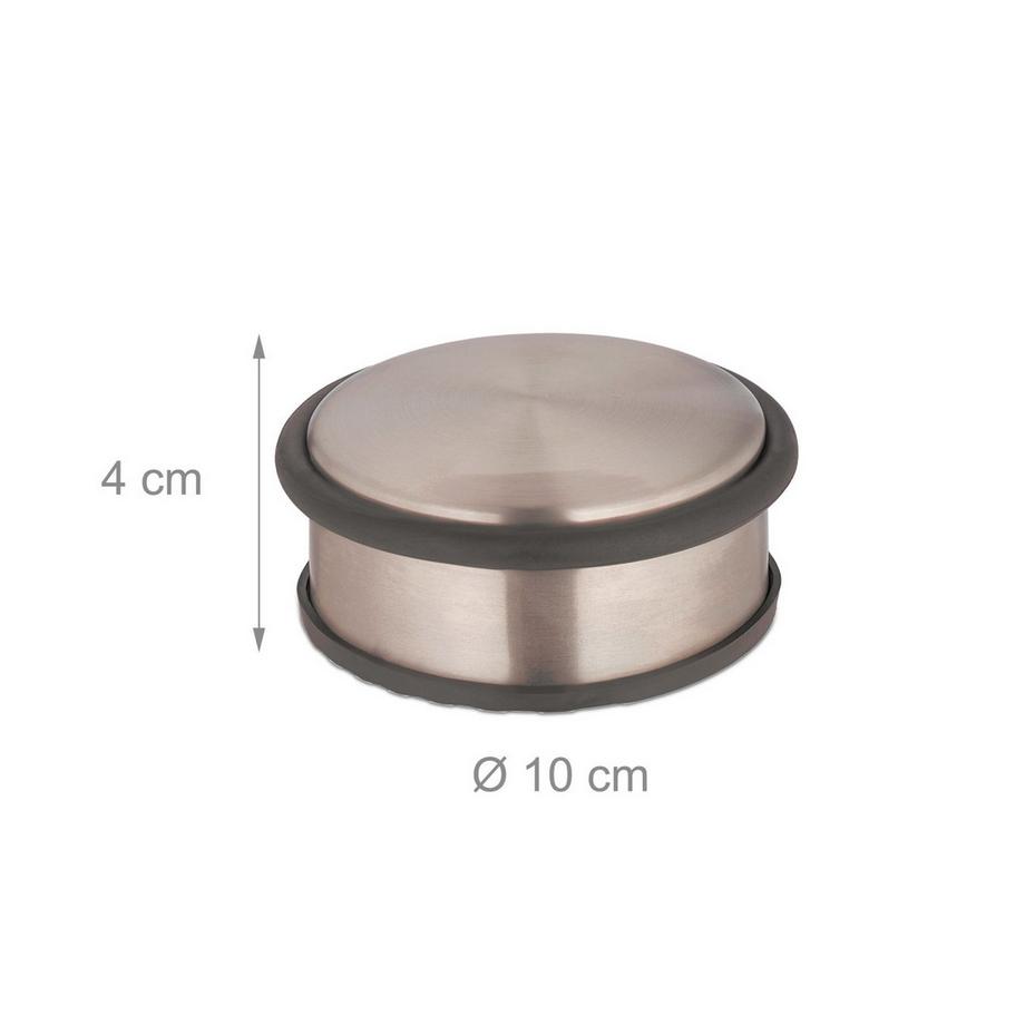 Northix Fermaporta in acciaio inox e bronzo  