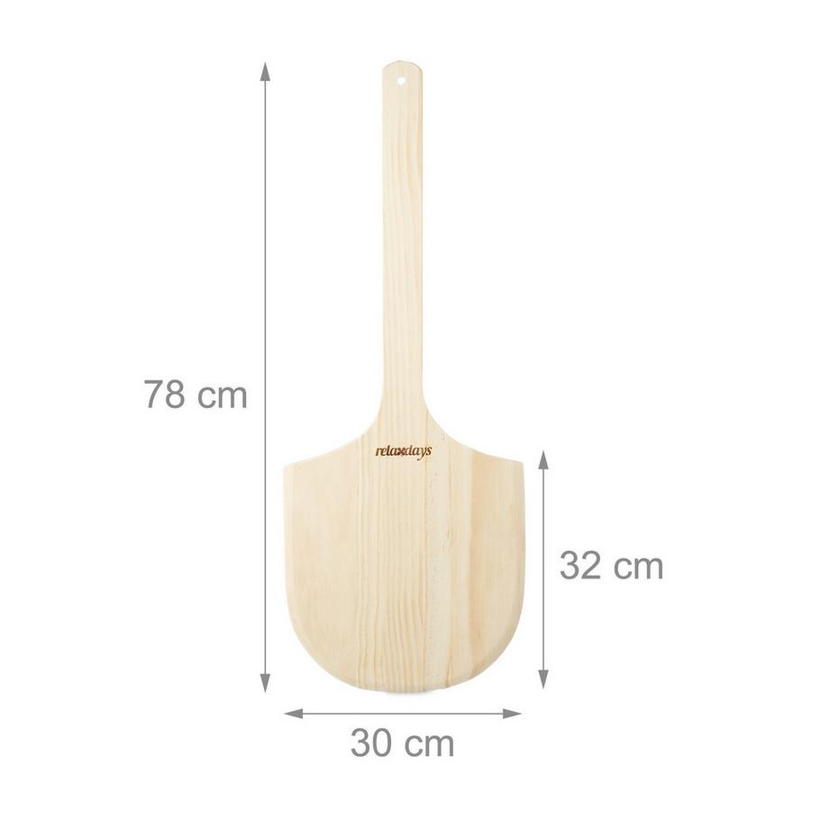 B2X Pizzaschieber Holz XXL  