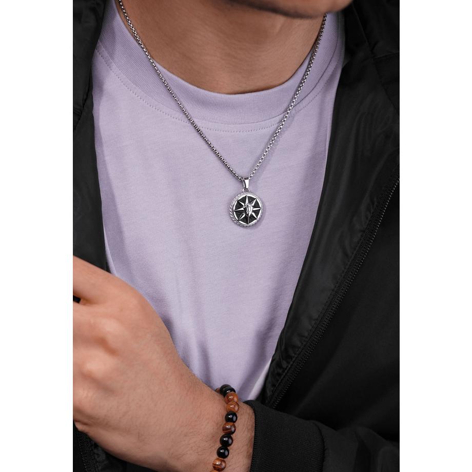 Police  Collier Spheres  Pour Hommes 