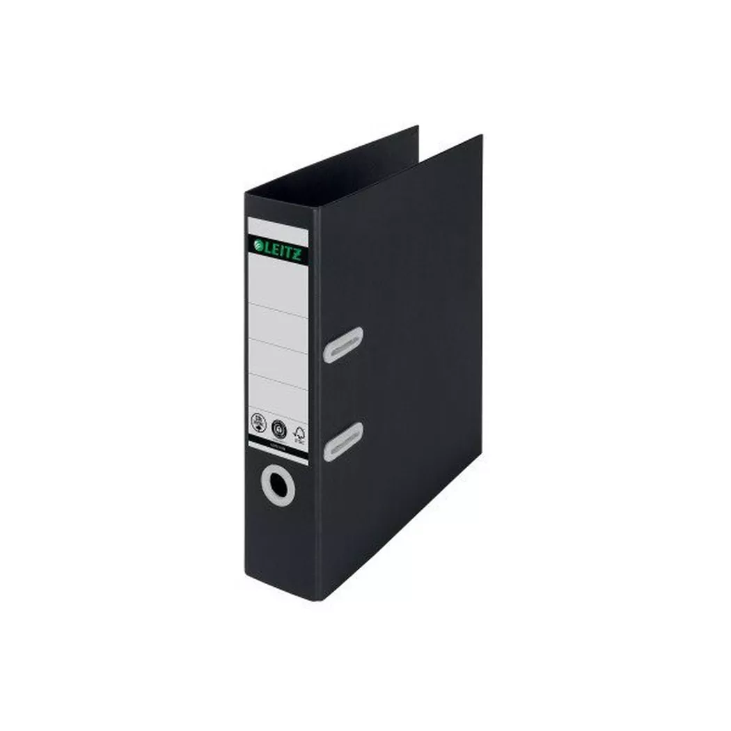 Leitz – Ordner Recycle 8cm A4, 21cm, Schwarz