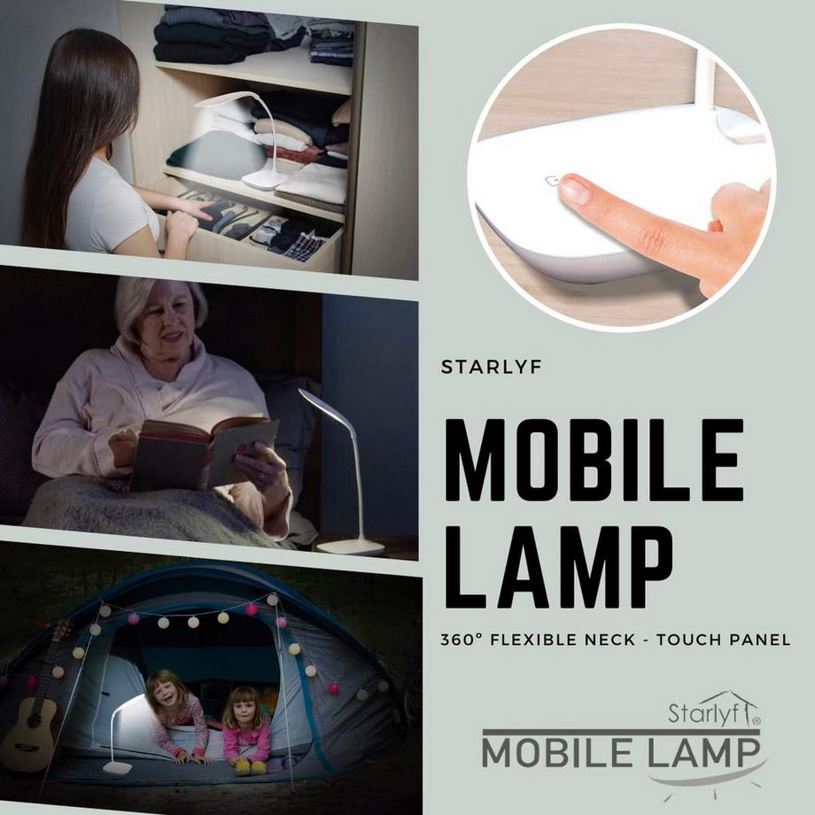 STARLYF Starlyf Mobile Lamp - Lampada LED portatile  