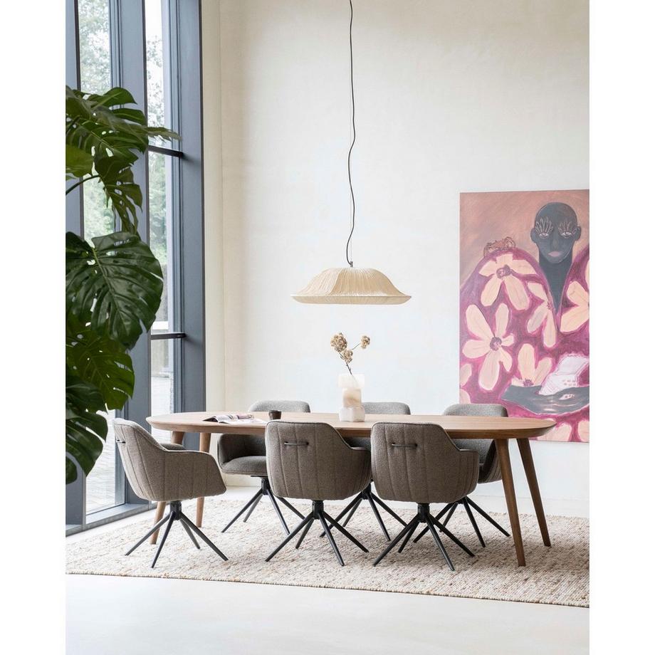 mutoni Table de salle à manger Elijah marron 300x100  