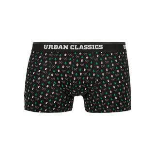 URBAN CLASSICS  Set di 3 boxer Urban Classics organic x-mas (GT) 