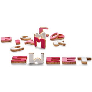 Ibili Ausstecher-Set Buchstaben  