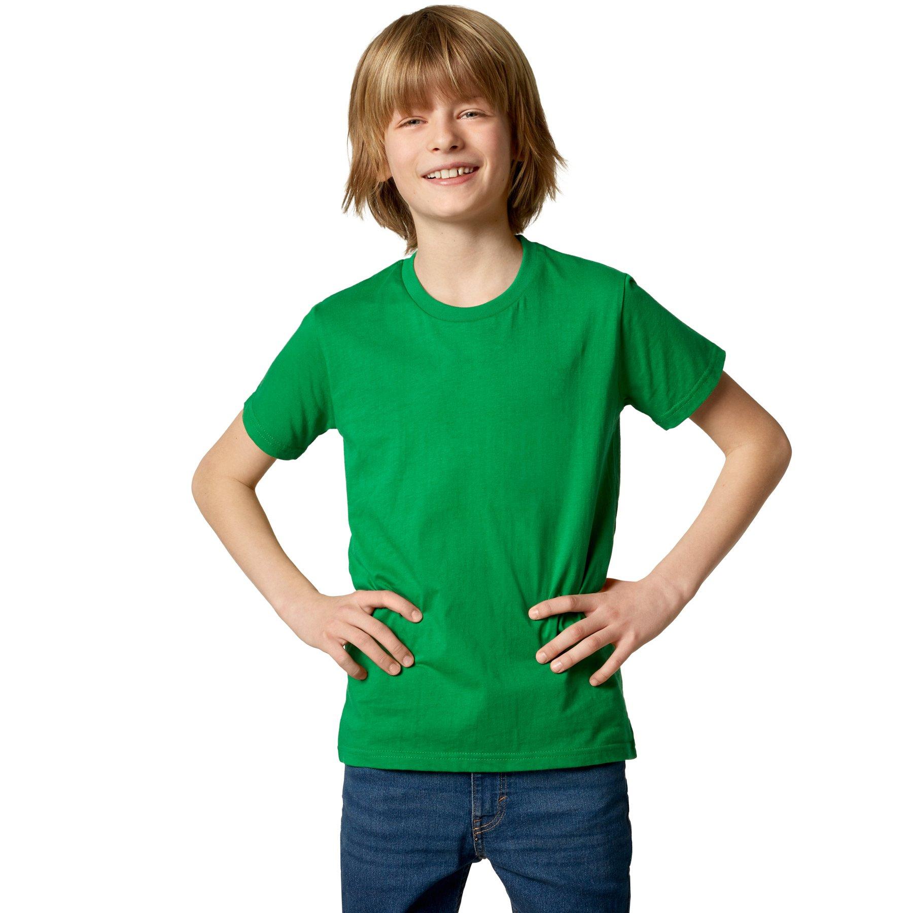 Image of T-shirt Kinder Jungen Grün 128