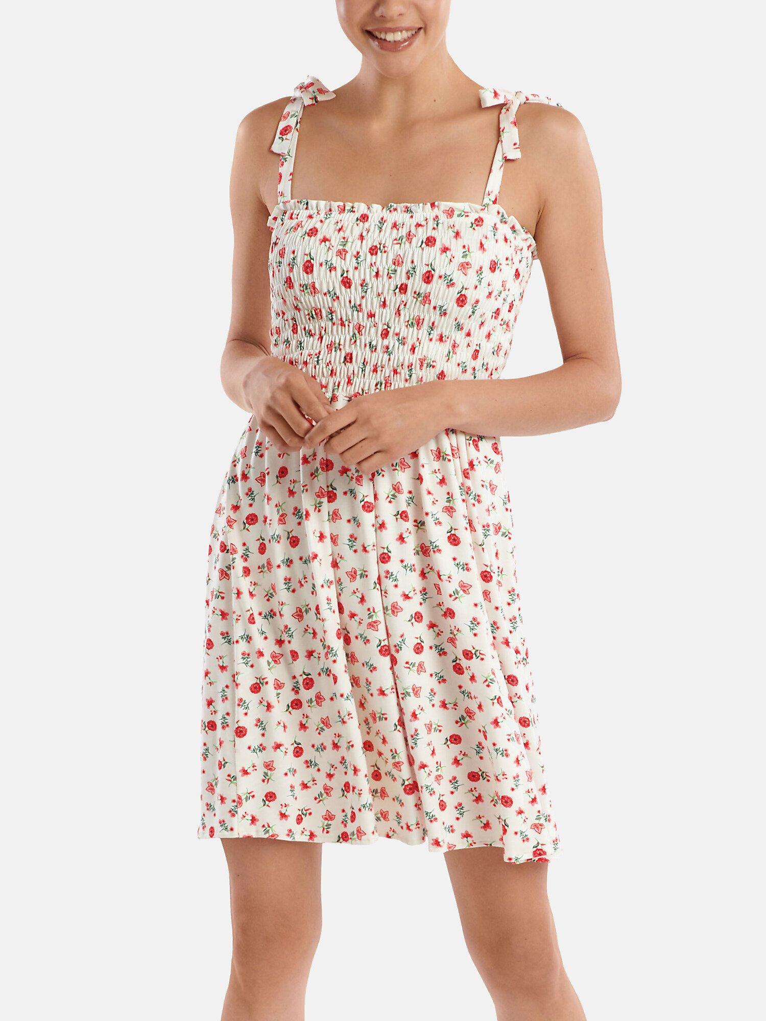 Image of Sommerkleid Mit Schmalen Trägern Java Unisex Elfenbein S