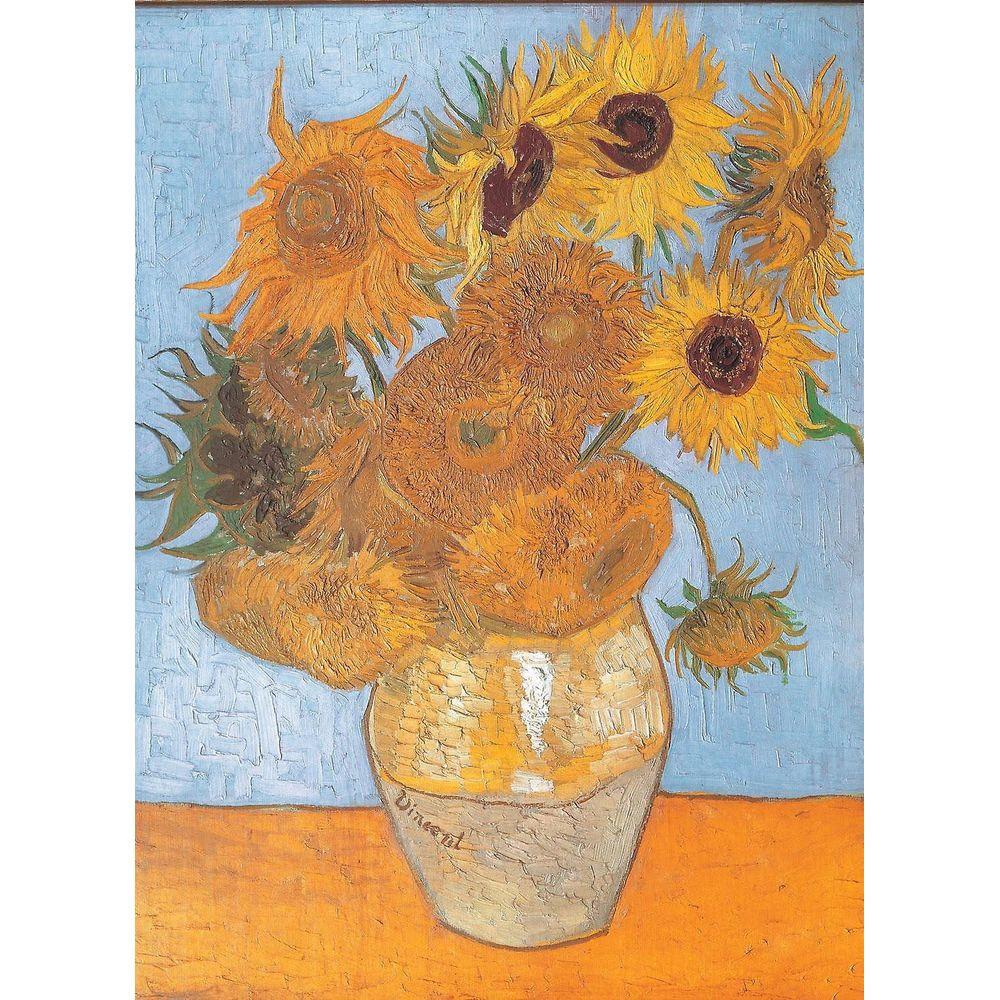 Clementoni  Puzzle Van Gogh - Sonnenblumen (1000Teile) 