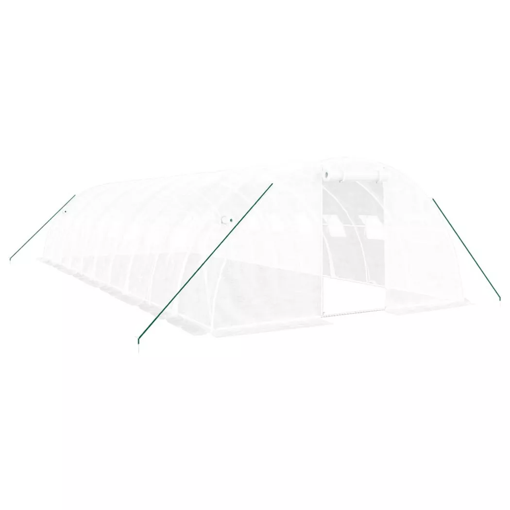 VidaXL - serra Polietilene, One Size, Blanco