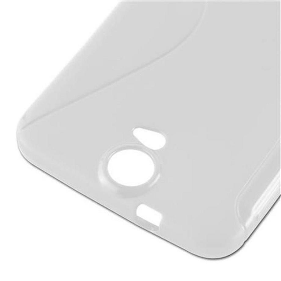 Cadorabo  Hülle für HTC ONE E9 PLUS TPU Silikon im S-Line Design 