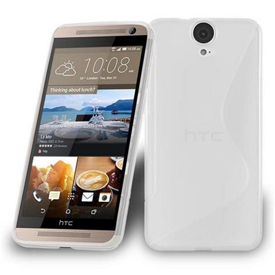 Cadorabo  Hülle für HTC ONE E9 PLUS TPU Silikon im S-Line Design 