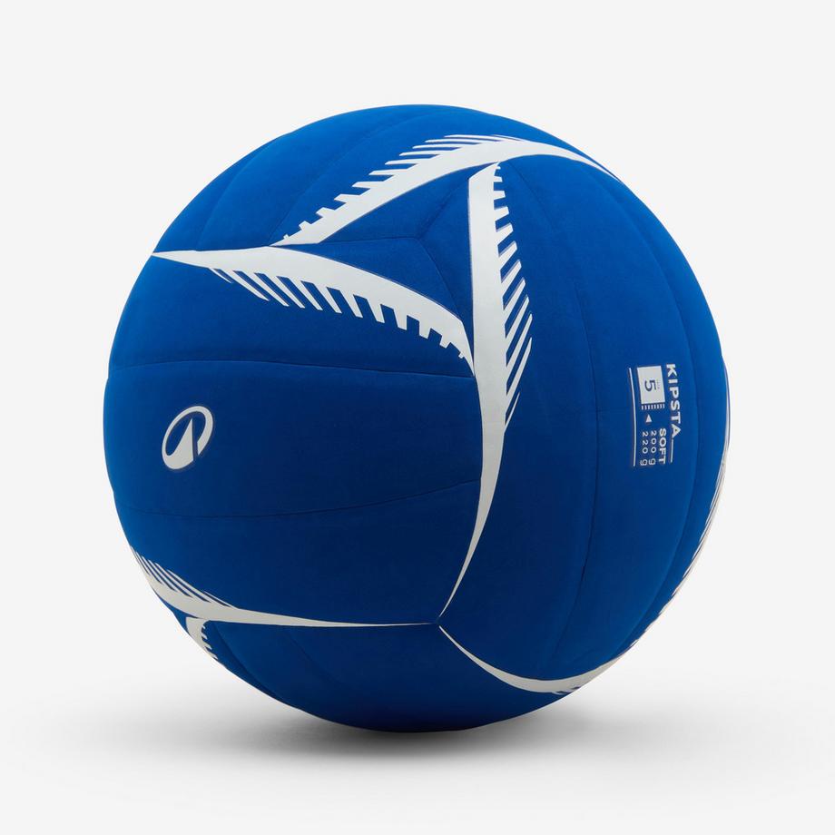 KIPSTA  Ball - Volleyball 200 / 220 g Ball VB500 Soft - Blue/White 