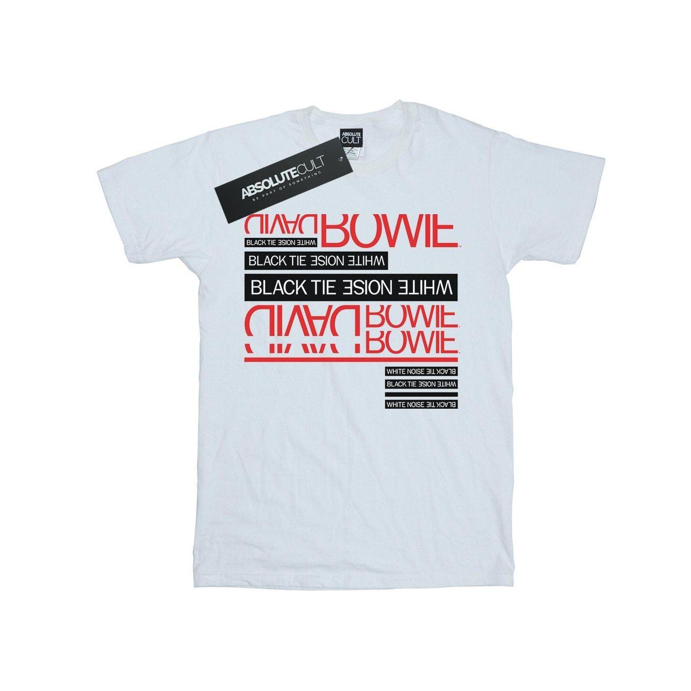 Image of Black Tie White Noise Tshirt Jungen Weiss 152-158