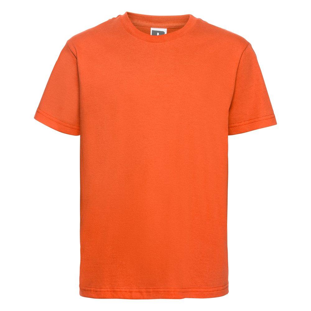 Image of Slim Tshirt Herren Orange S