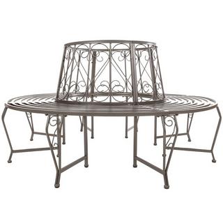 Tectake Banc de jardin circulaire Enyd  