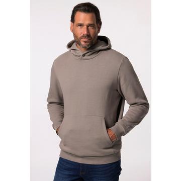 Maglia con cappuccio e cotone biologico con certificazione GOTS, fino alla tg. 7XL