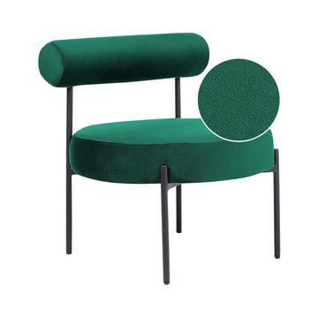 Fauteuil en Velours Rétro ALPHA